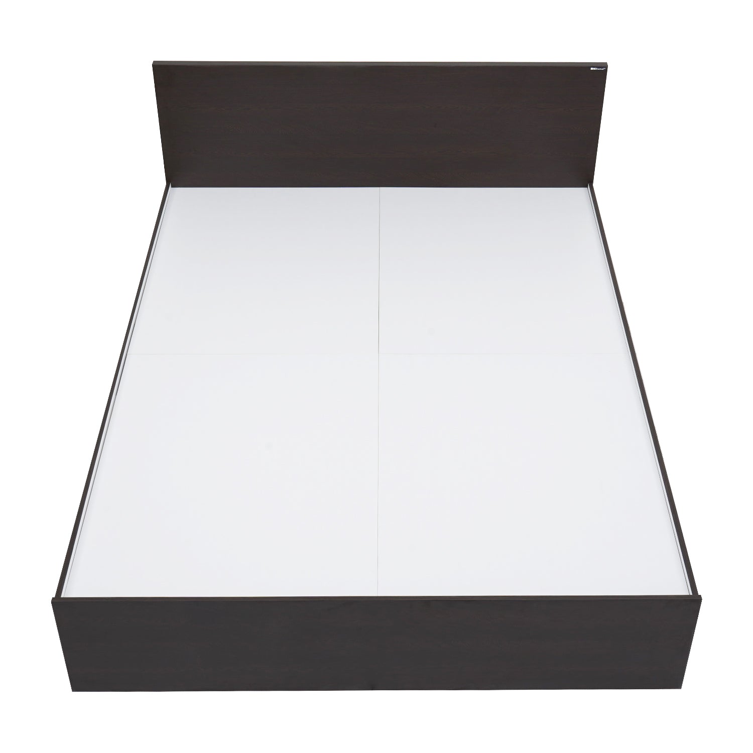 Nilkamal Arthur King Bed (Walnut)