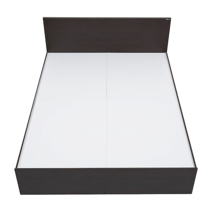 Nilkamal Arthur King Bed (Walnut)