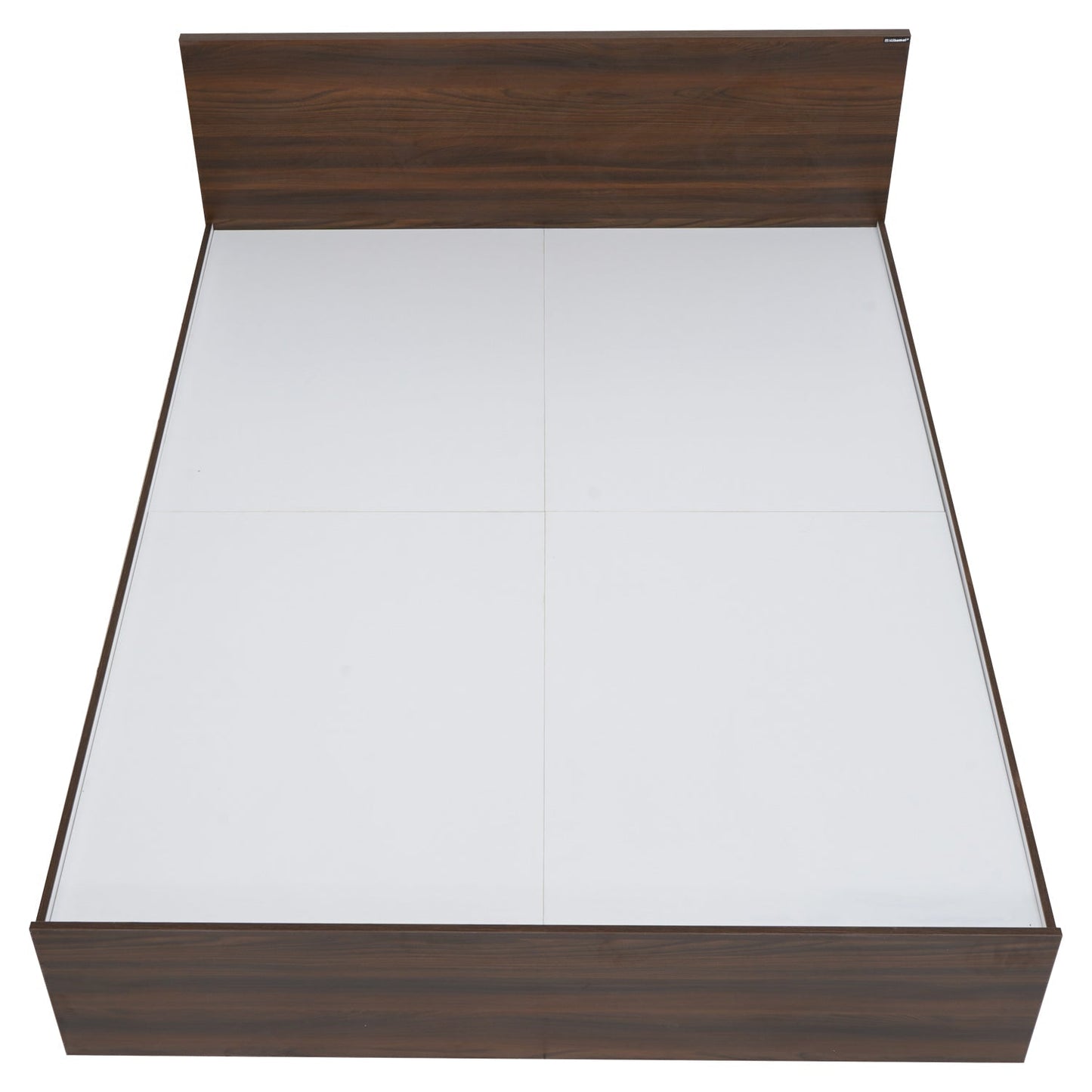 Nilkamal Arthur King Bed (Walnut)