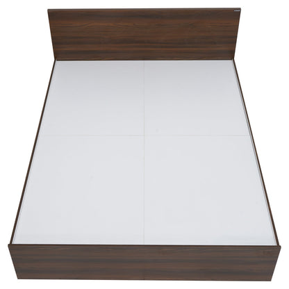 Nilkamal Arthur King Bed (Walnut)
