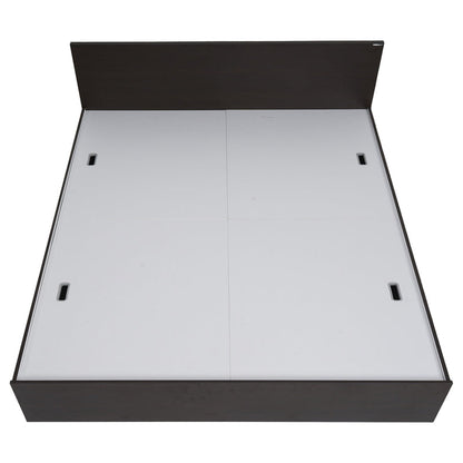 Nilkamal Arthur King Bed with Storage (Walnut)