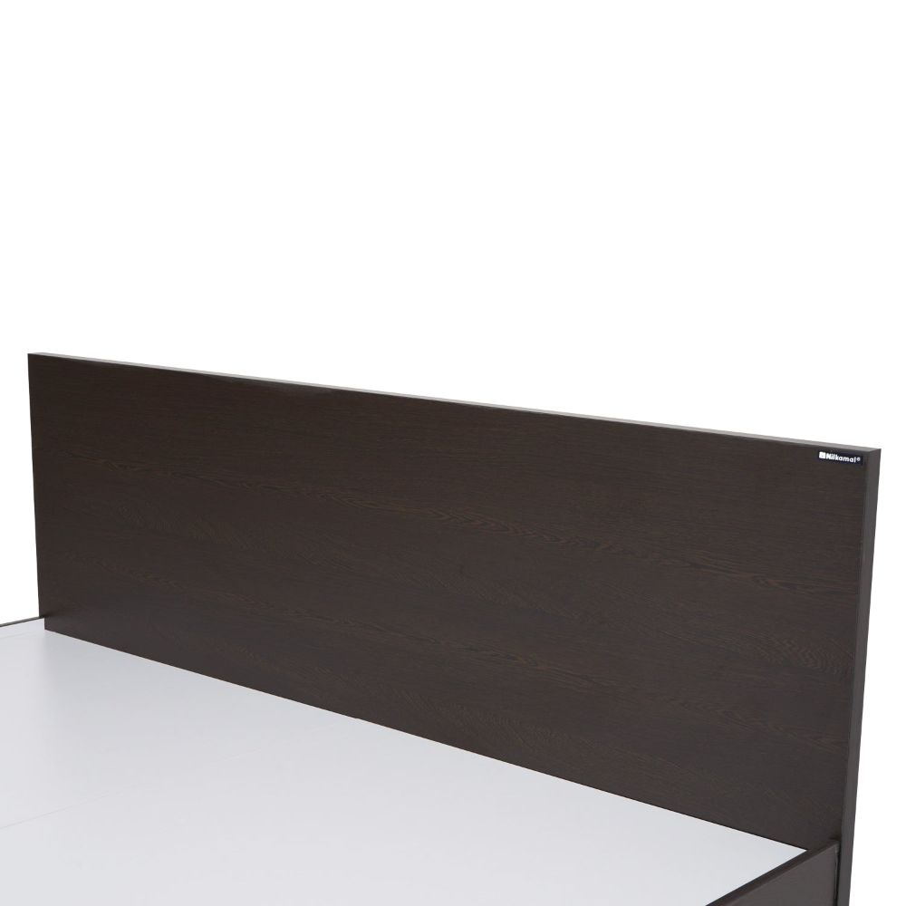 Nilkamal Arthur Queen Bed (Walnut)