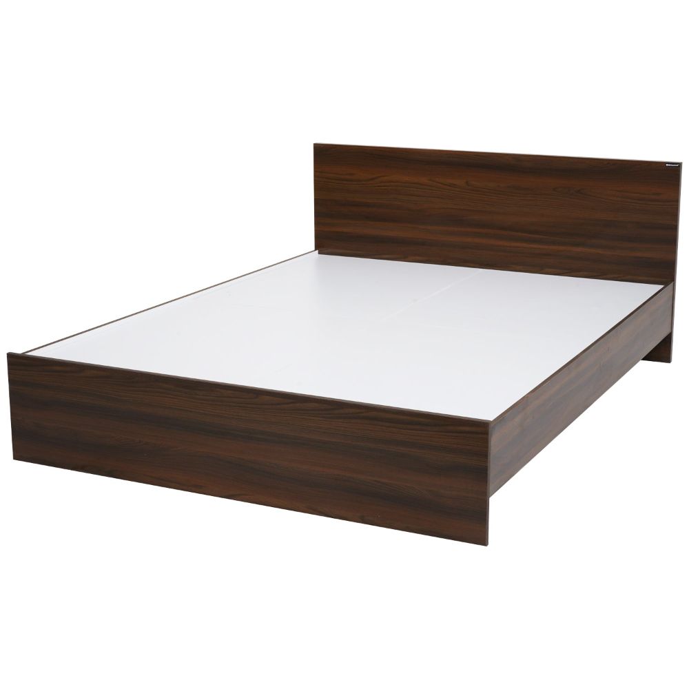 Nilkamal Arthur Queen Bed (Walnut)