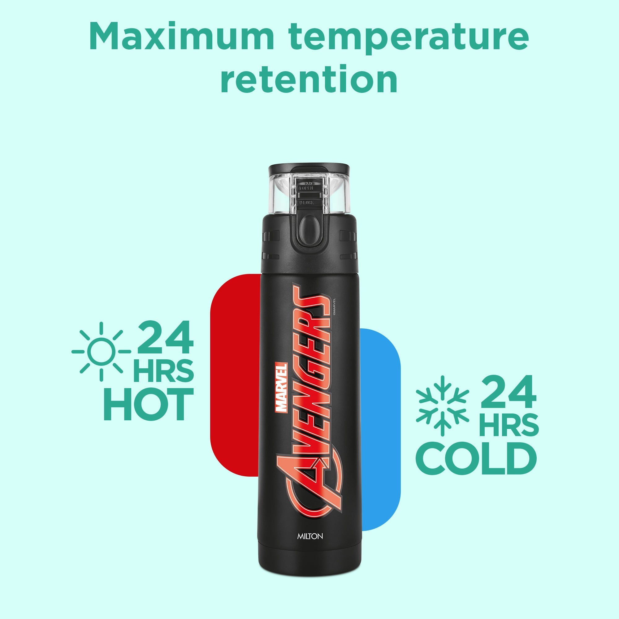 Marvel Mighty Avengers Thermosteel Bottle (Milton)