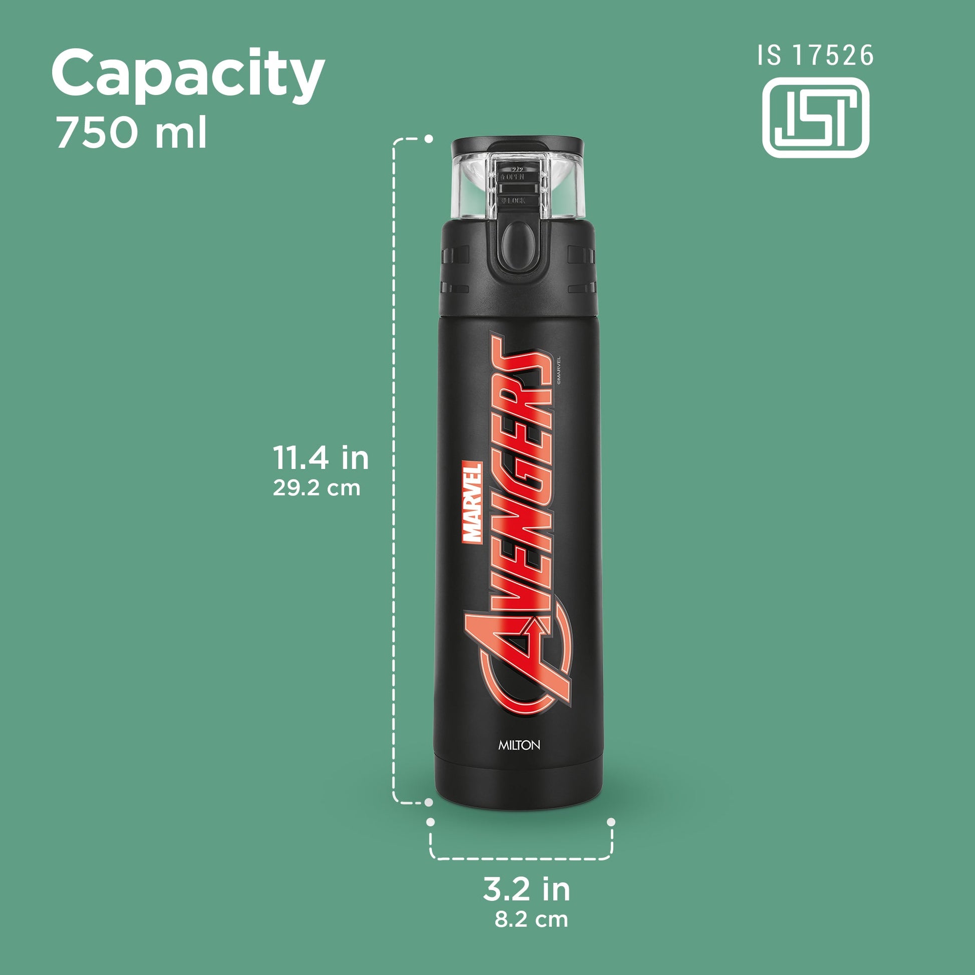 Marvel Mighty Avengers Thermosteel Bottle (Milton)