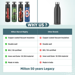 Marvel Mighty Hulk Thermosteel Bottle (Milton)