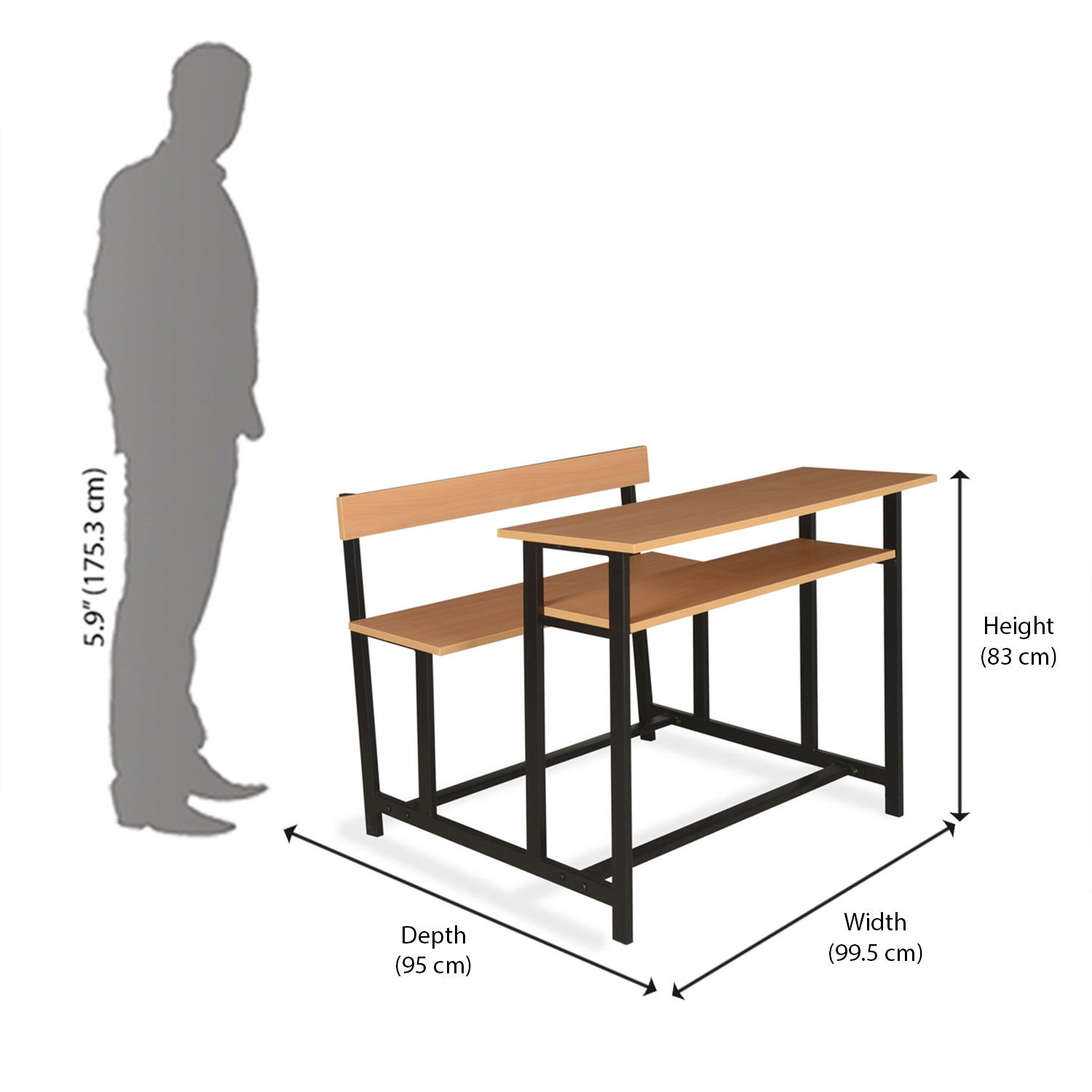 Nilkamal Mastermind SD 22 Bench Desk