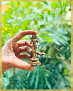 Murugan Panchaloha Bronze Icon - 4"-  Masterpieces Collection
