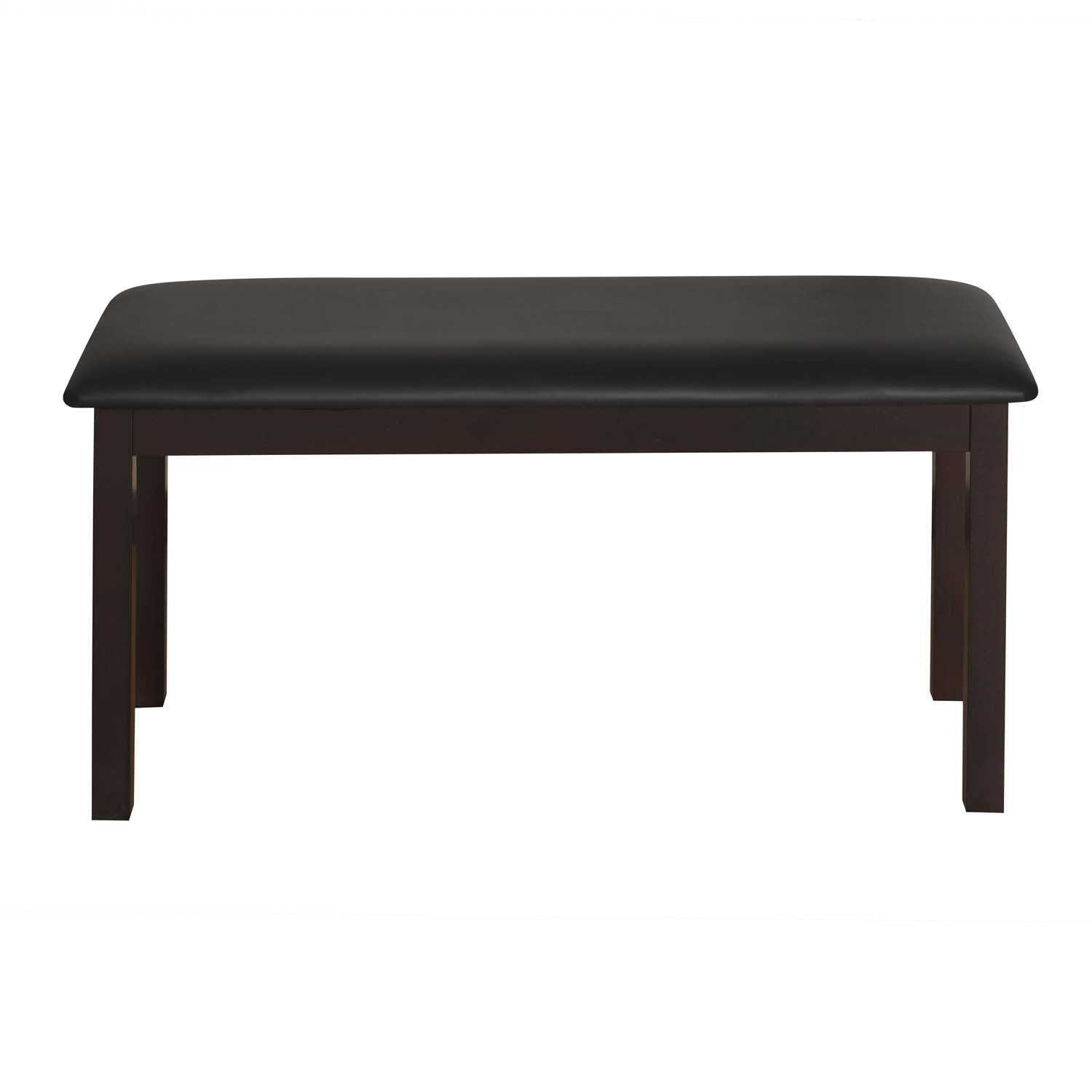 Nilkamal Mauna Multi Use Medium Sitting Bench for Living Room | Dining Room (Dark Cappuccino)