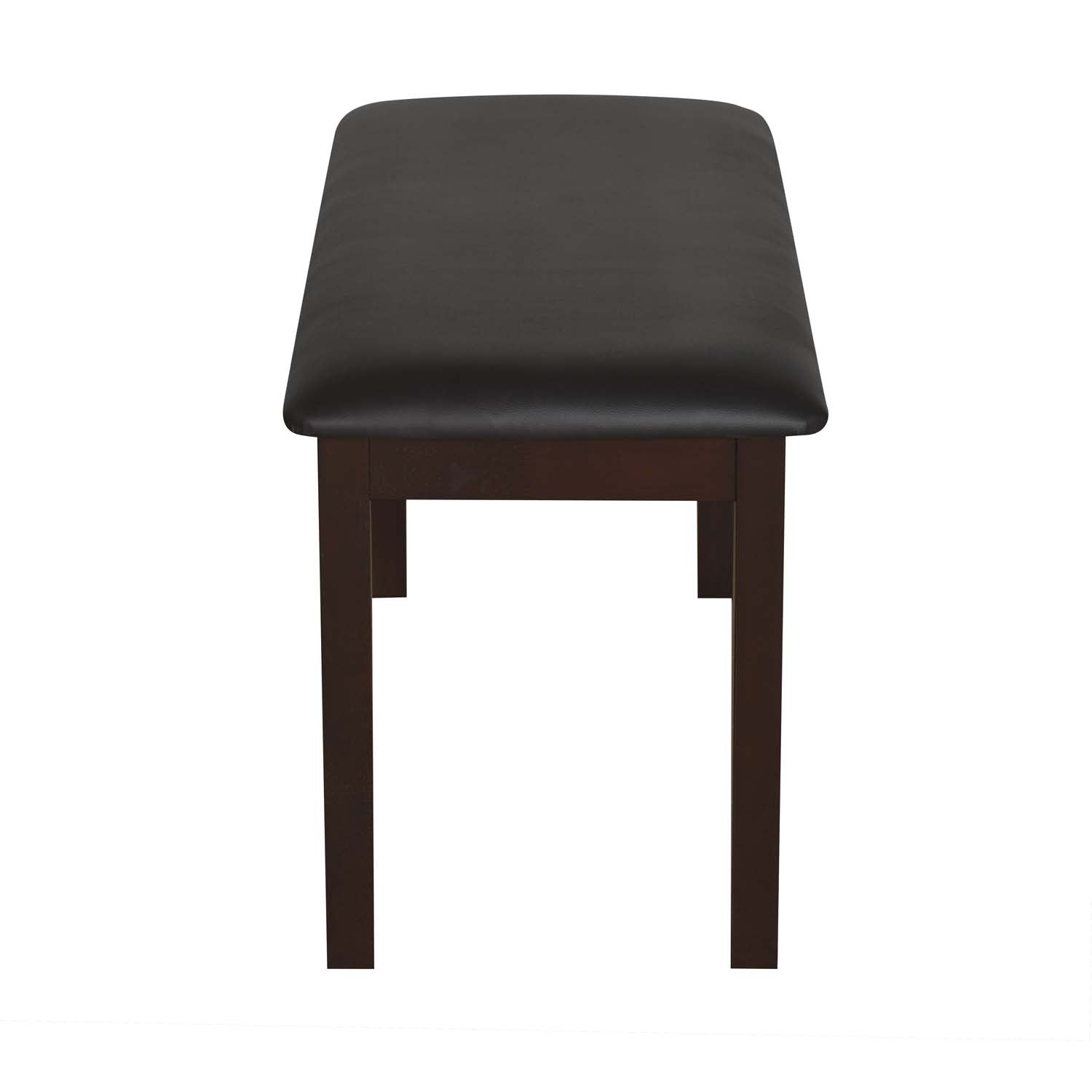 Nilkamal Mauna Multi Use Medium Sitting Bench for Living Room | Dining Room (Dark Cappuccino)
