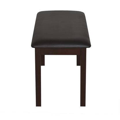 Nilkamal Mauna Multi Use Medium Sitting Bench for Living Room | Dining Room (Dark Cappuccino)