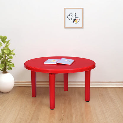 Nilkamal Meridian Kid's Activity Table (Bright Red)