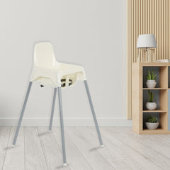 Nilkamal Mighty Baby High Chair without Tray (Cream)