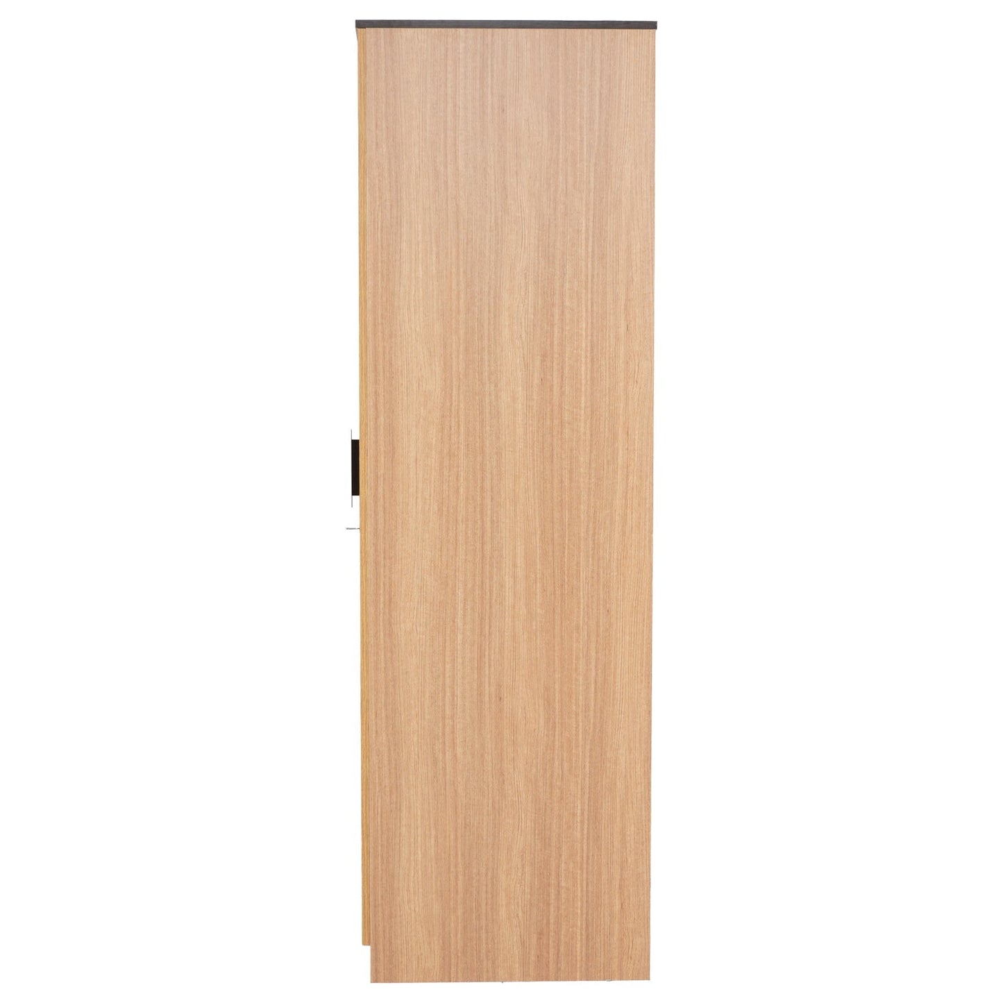 Nilkamal Milford 2 Door Wardrobe With Mirror (Urban Teak)