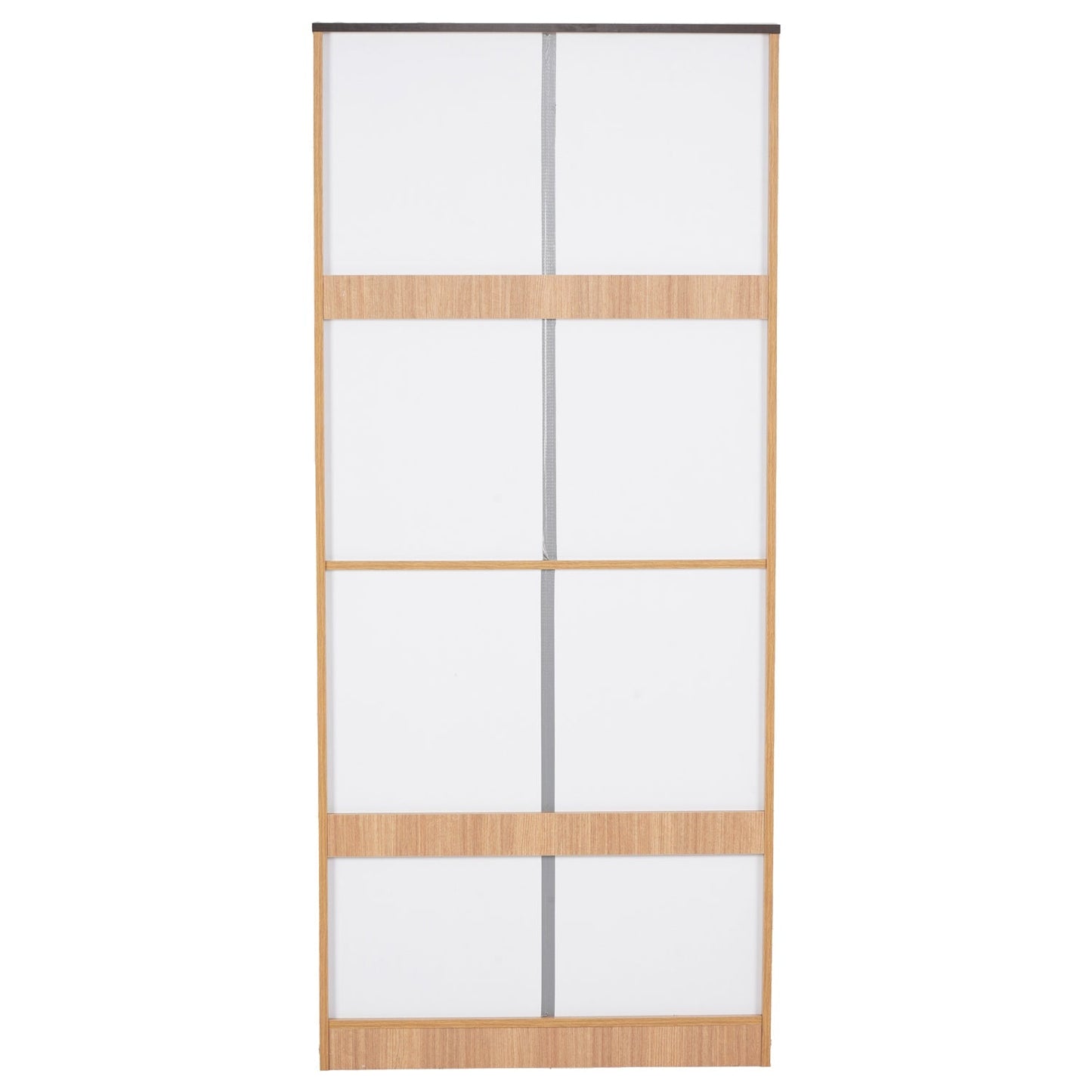 Nilkamal Milford 2 Door Wardrobe With Mirror (Urban Teak)