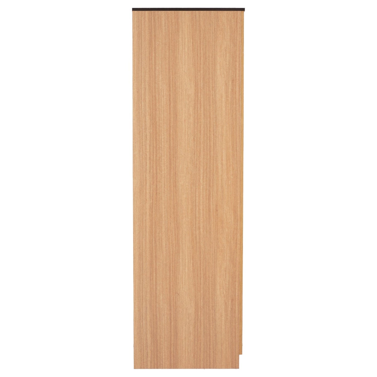 Nilkamal Milford 3 Door Wardrobe With Mirror (Urban Teak)