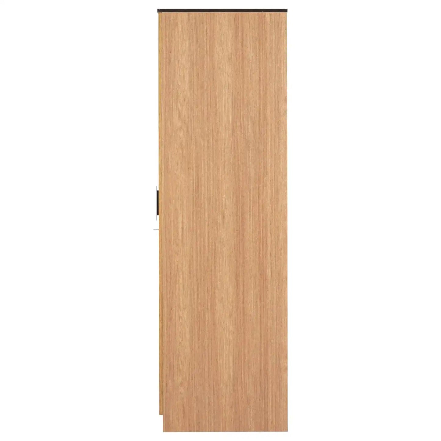 Nilkamal Milford 4 Door Wardrobe With Mirror (Urban Teak)