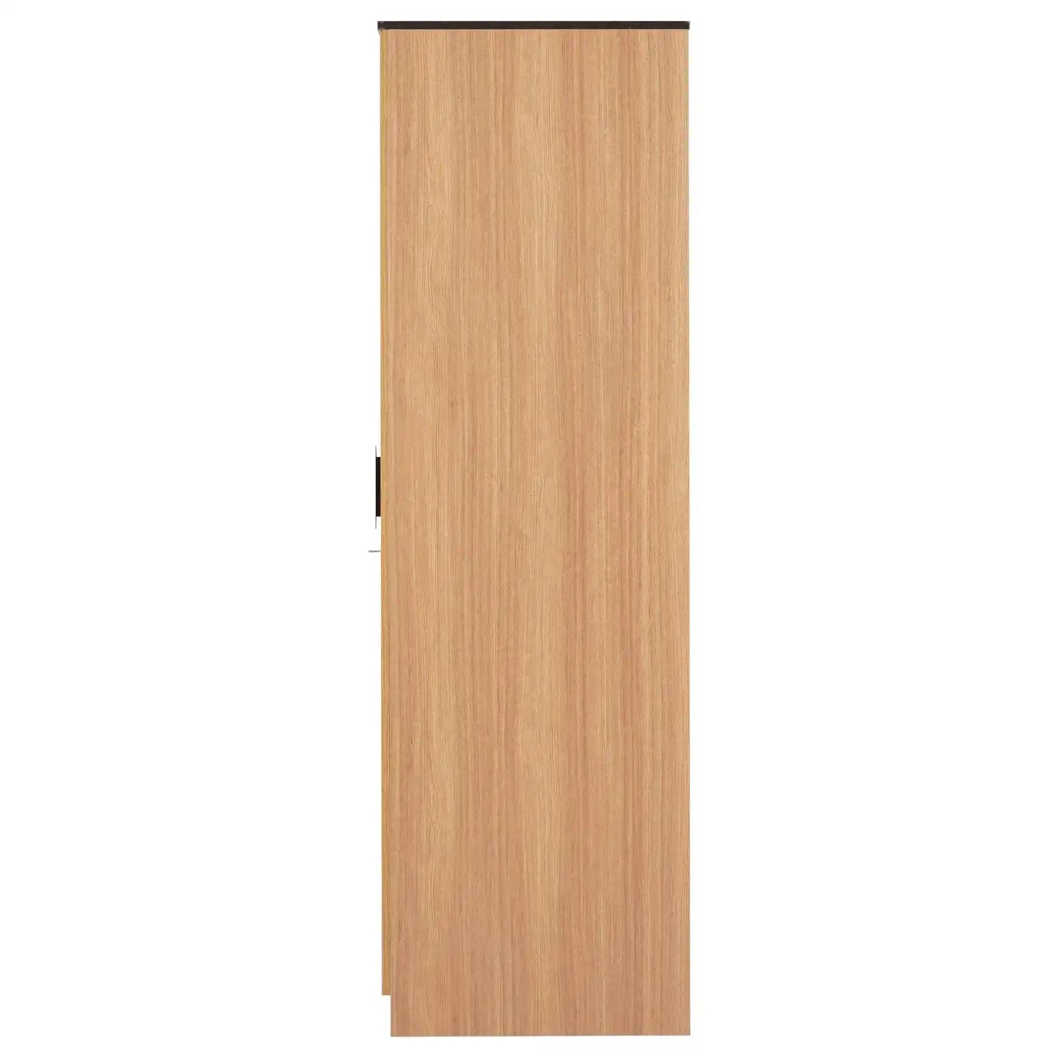 Nilkamal Milford 4 Door Wardrobe With Mirror (Urban Teak)