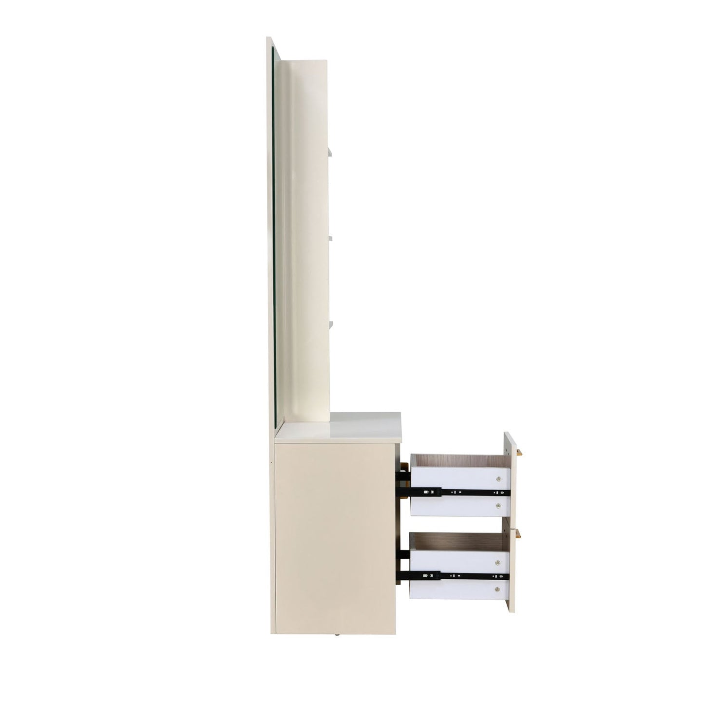 Nilkamal Mirage Engineered Wood Dresser Table (Ivory)