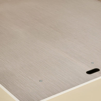 Nilkamal Mirage King Bed with Hydraulic Storage (Ivory)