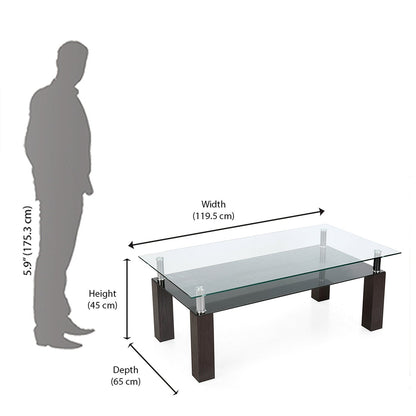 Nilkamal Mississippi Centre Table (Wenge)