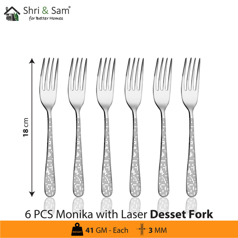 Stainless Steel Cutlery with Laser Monika