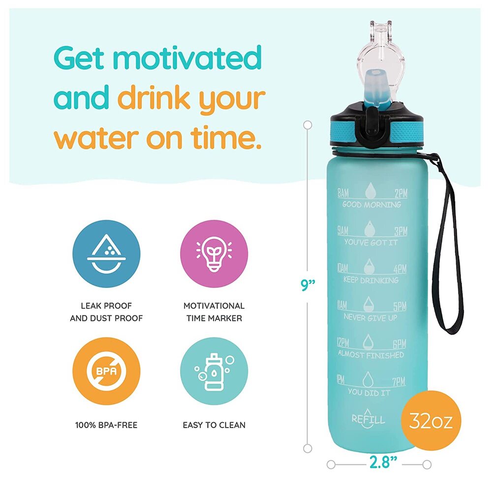 Motivational Water Bottle 3.8 L