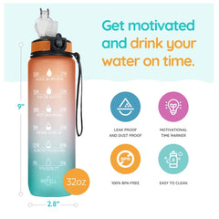 Motivational Water Bottle 3.8 L