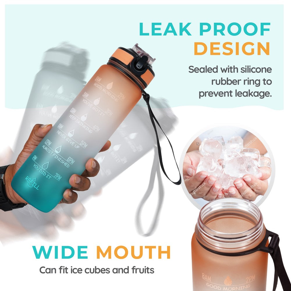 Motivational Water Bottle 3.8 L