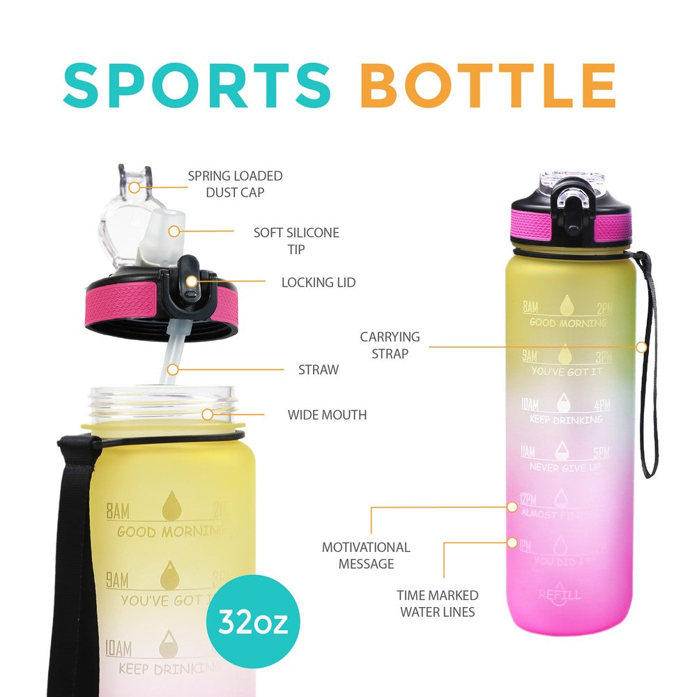 Motivational Water Bottle 3.8 L