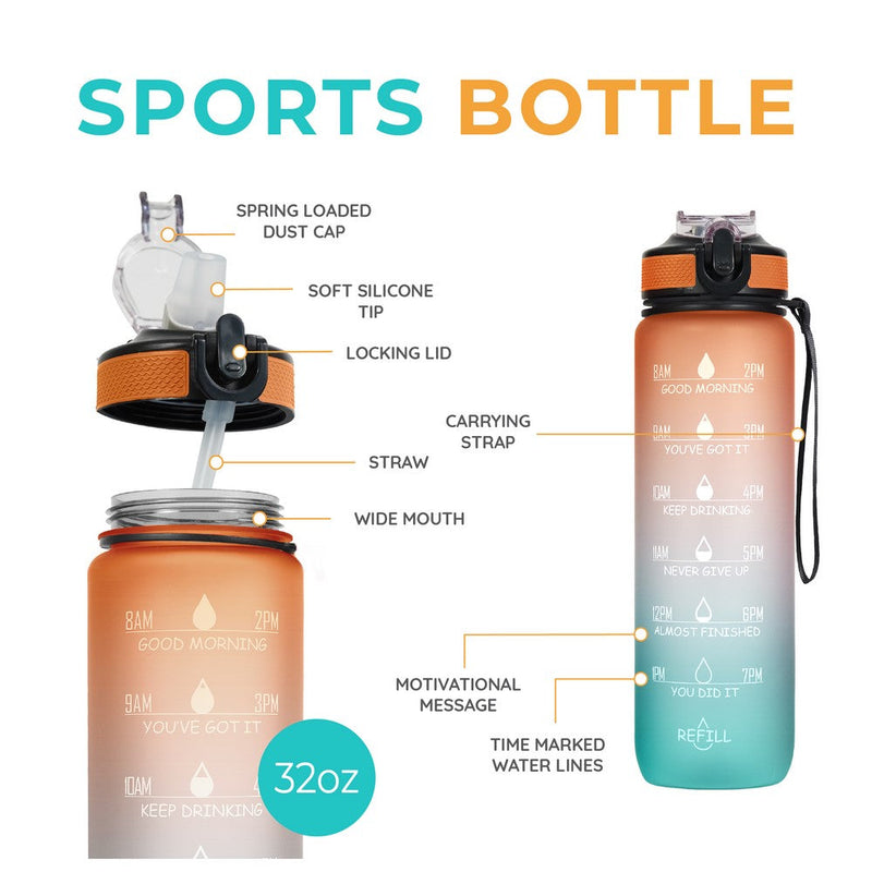 Motivational Water Bottle 3.8 L