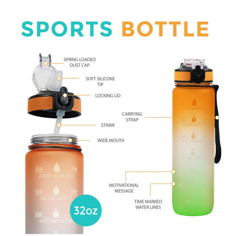 Motivational Water Bottle 3.8 L