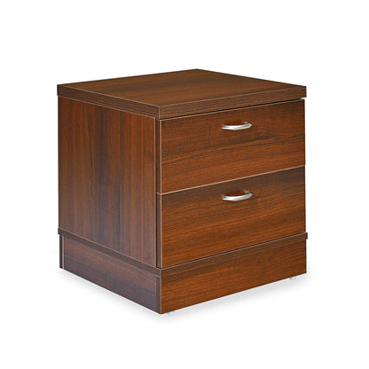 Nilkamal Prime Engineered Wood Nightstand (Samoa Teak)