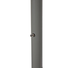 Dario Double Seater Hanging Swing With Stand For Balcony , Garden Swing (Silver)