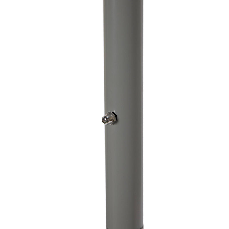 Dario Double Seater Hanging Swing With Stand For Balcony , Garden Swing (Silver)