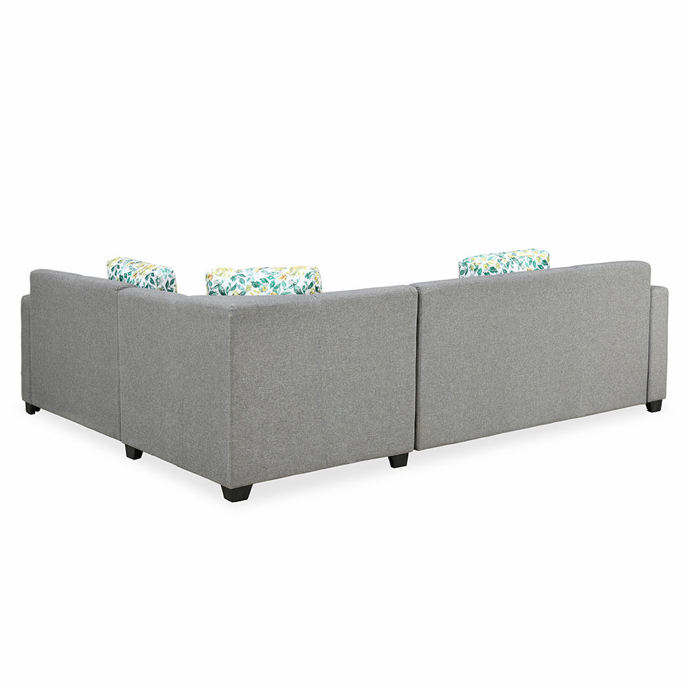 Nilkamal Dew Corner Sofa (Grey)