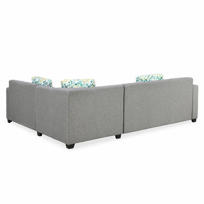 Nilkamal Dew Corner Sofa (Grey)