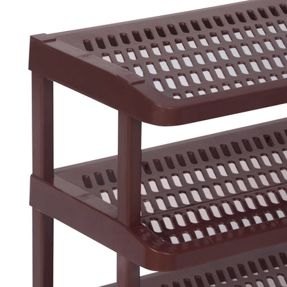Nilkamal Multipurpose Rack 04 (Maroon)