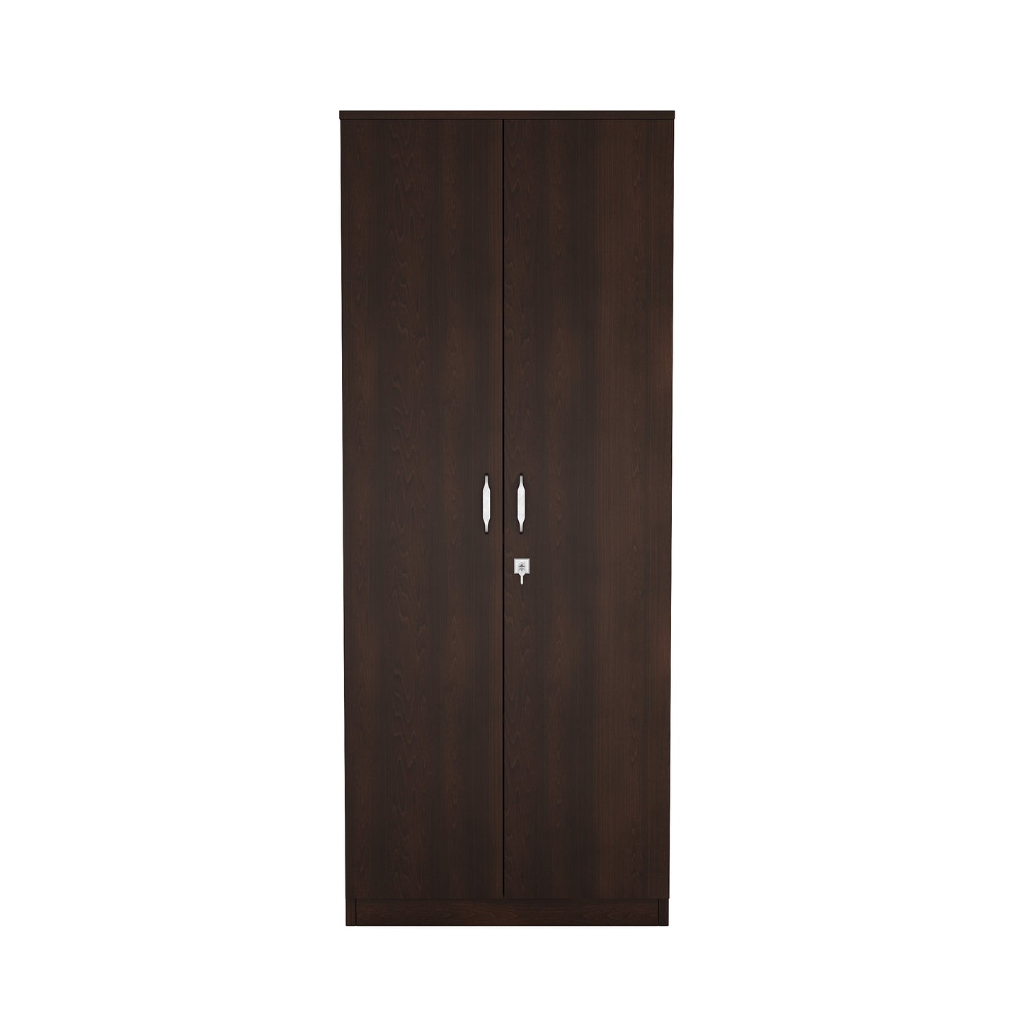 Nilkamal Willy 2 Door without Mirror Wardrobe (New Wenge)