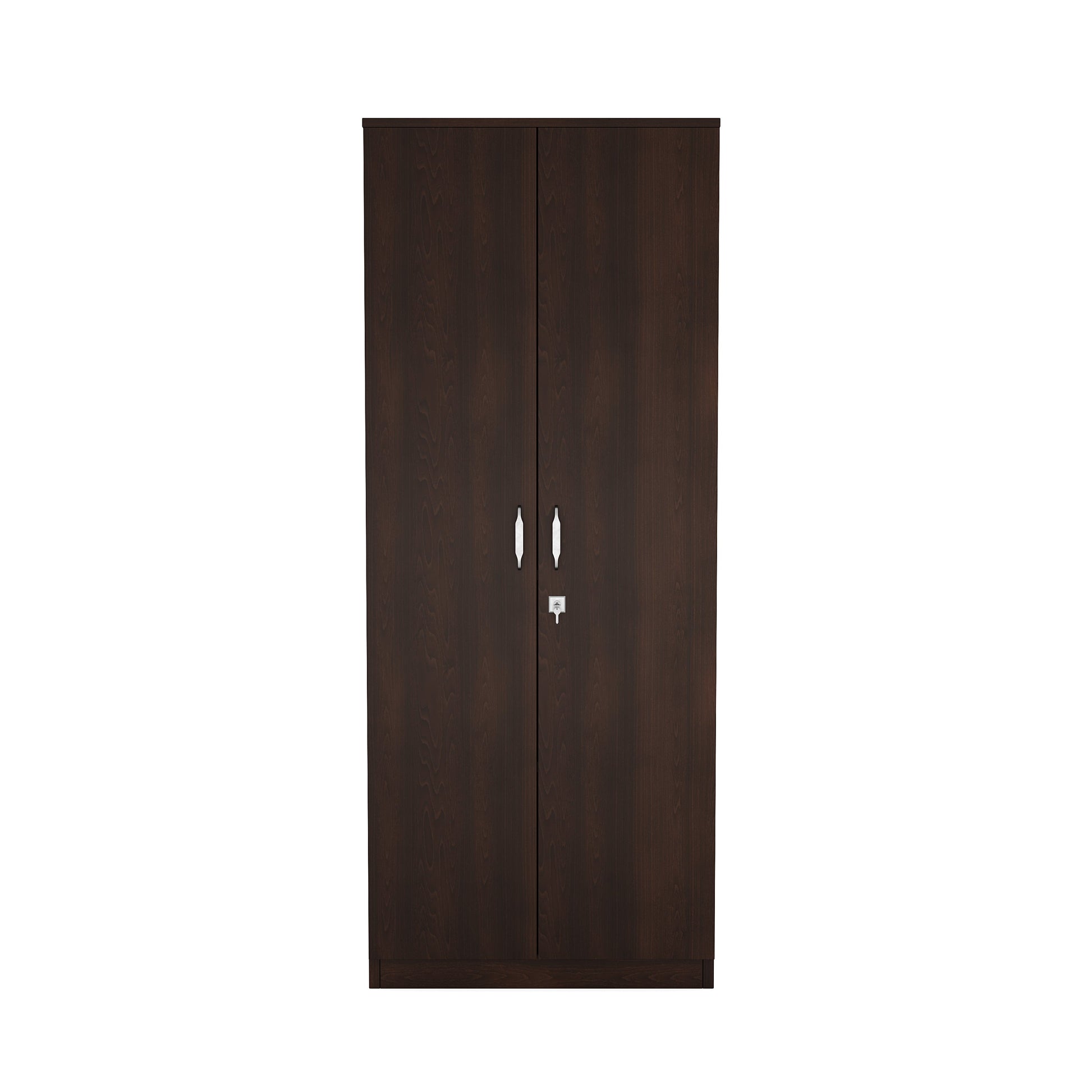 Nilkamal Willy 2 Door without Mirror Wardrobe (New Wenge)