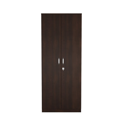 Nilkamal Willy 2 Door without Mirror Wardrobe (New Wenge)