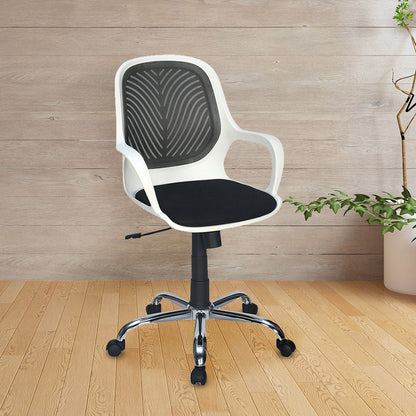 Nilkamal Yaris Mid Back Chrome Base Chair