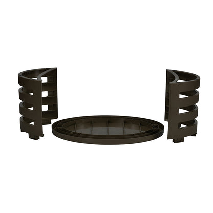 Nilkamal Mystique Center Table with Glass Top