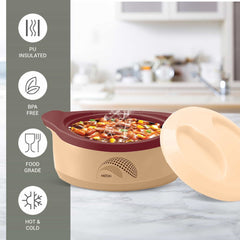 New Marvel Insulated Stainless Steel Casserole (Milton)