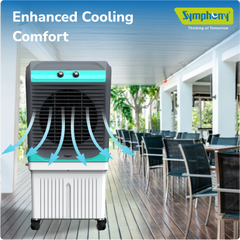 Maxwind 100 EX | Desert Air Cooler | Powerful Exhaustive Fan