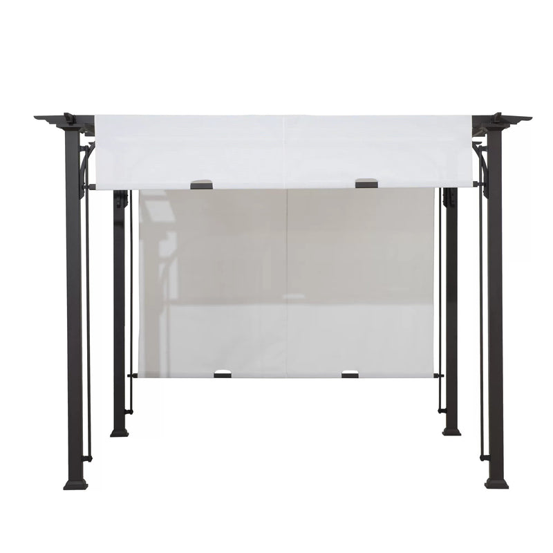 Briana Outdoor Pergola For Garden,Terrace (Black)