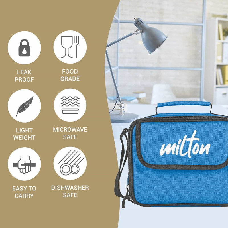 Meal Combi Insulated Tiffin With Water Glass (Milton)