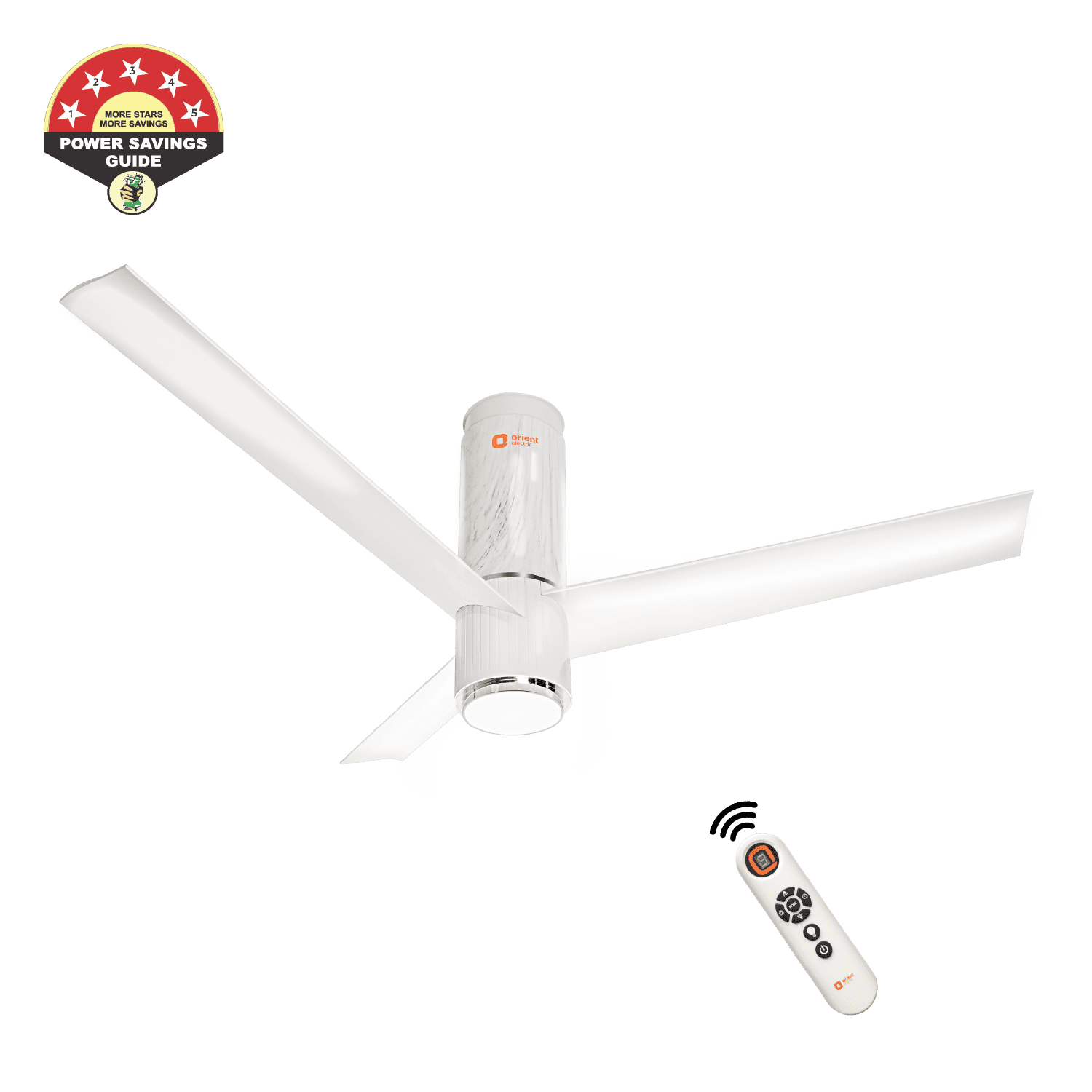 Aeroslim IoT Remote Fan with Light | 5-Year Warranty