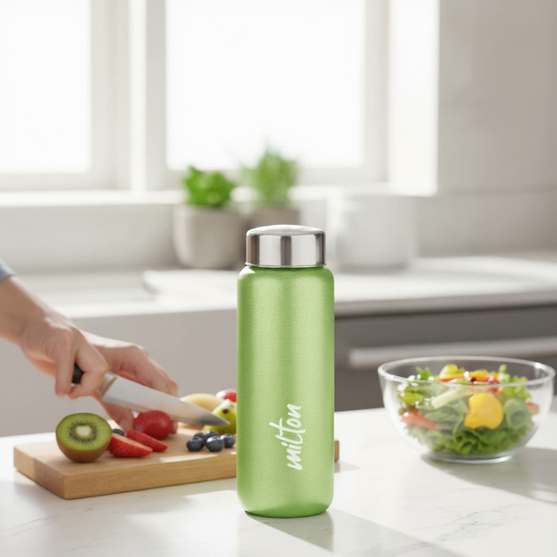 Aqua Stainless Steel Bottle (Milton)