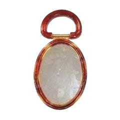 S Mark Oval Shape Double sided Standing Mirror (Small)-1